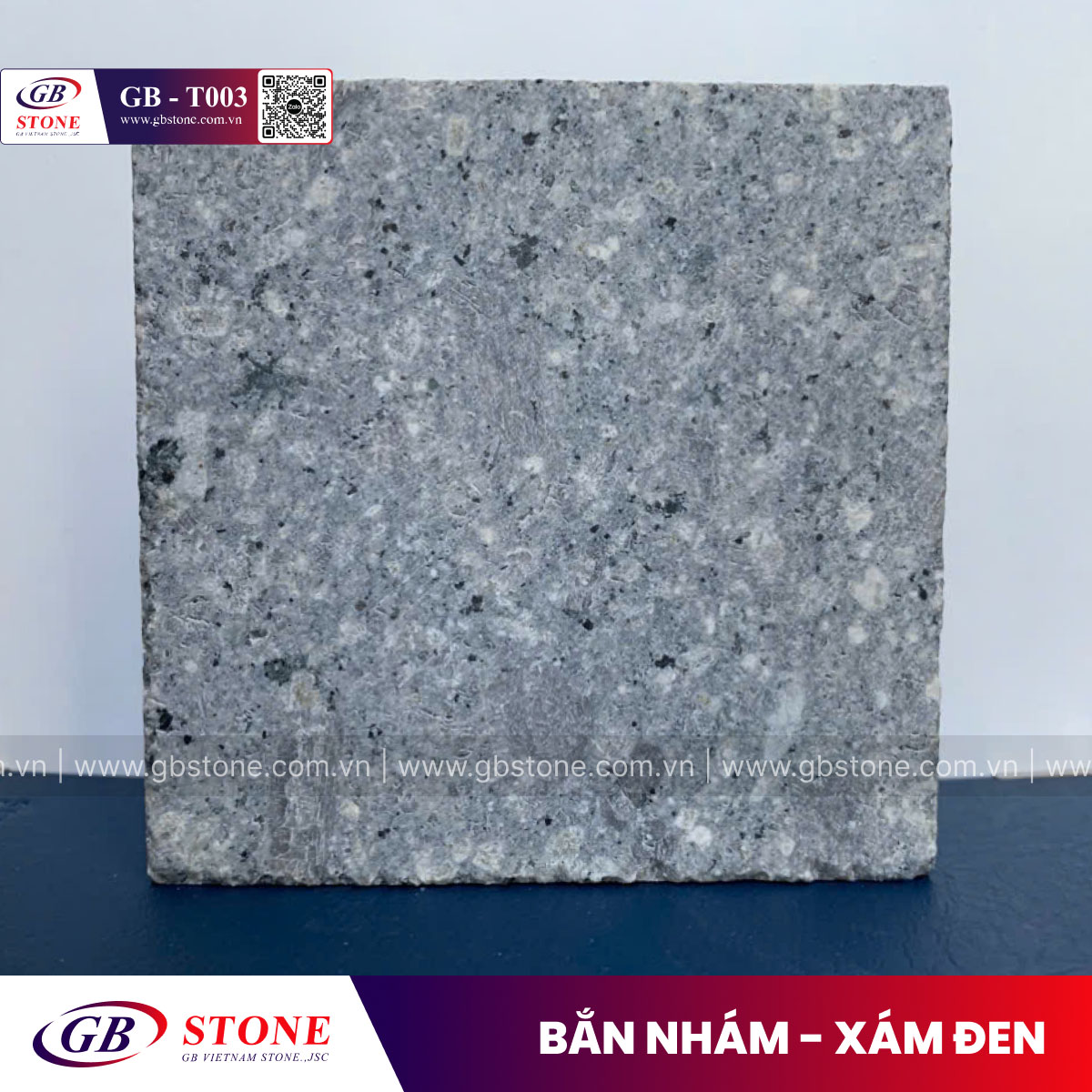 Đá xám đen granite phú yên mặt thô