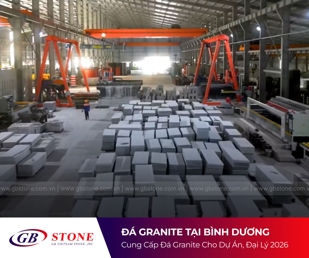 Đá granite tại Bình Dương - Giá tận mỏ sản xuất