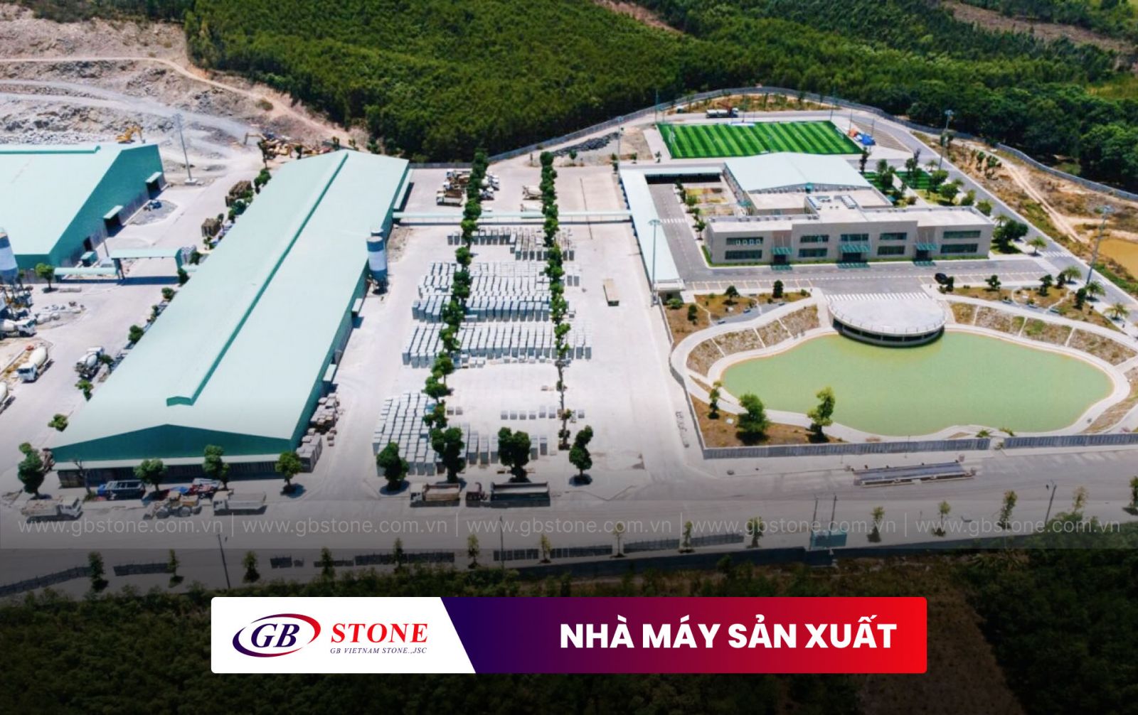 mỏ sản xuất đá granite gbstone