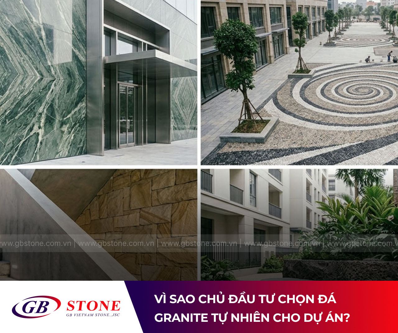 Đá Granite Tự Nhiên – Giải Pháp Bền Vững Cho Công Trình Hiện Đại